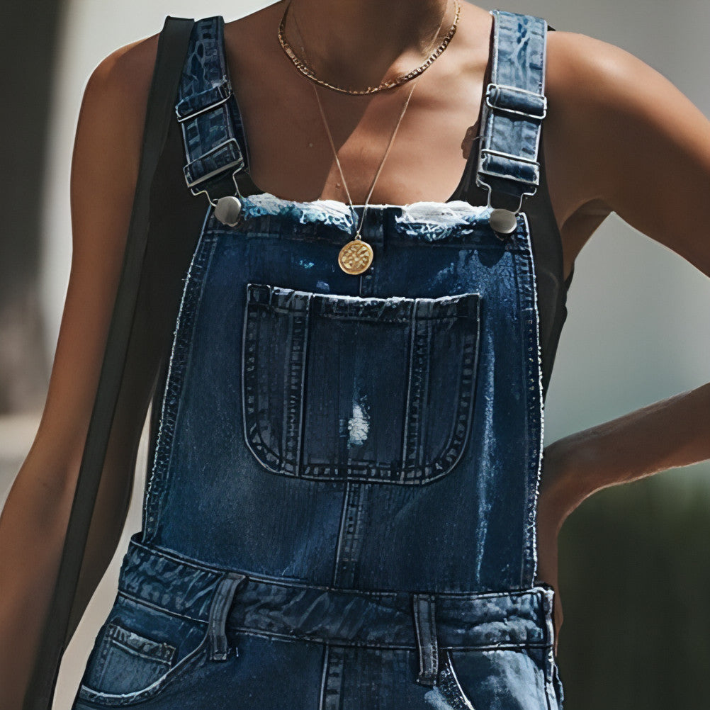 DenimDare™ Casual Suspender Jeans