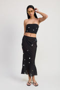 MAXI BIAS SKIRT