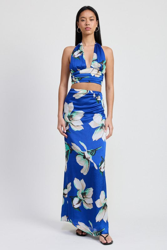 MAXI BIAS SKIRT