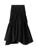 Ruffled layered skirt