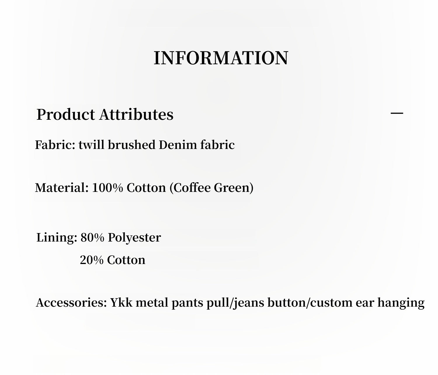 "Culotte Declaration" Retro split design fake two-piece twill brushed