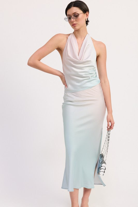 BIAS MAXI SKIRT