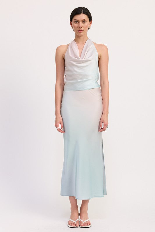 BIAS MAXI SKIRT
