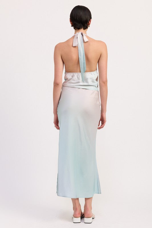 BIAS MAXI SKIRT