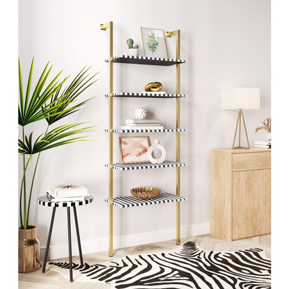 Start2Finish Zebra Shelf in multicolor with a zebra design, perfect for stylish storage and decorative display.