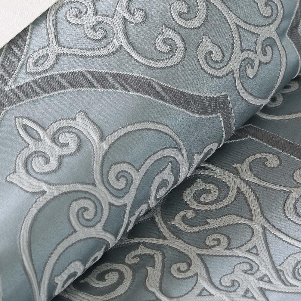 Start2Finish 12-piece comforter set with soft cotton bed sheets, featuring a cozy, stylish bedding ensemble for a comfortable bedroom.