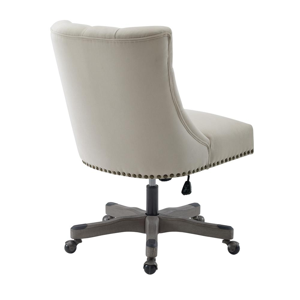 Start2Finish Della Natural Office Chair with ergonomic design, cushioned seat, and adjustable height for comfortable workspace seating.