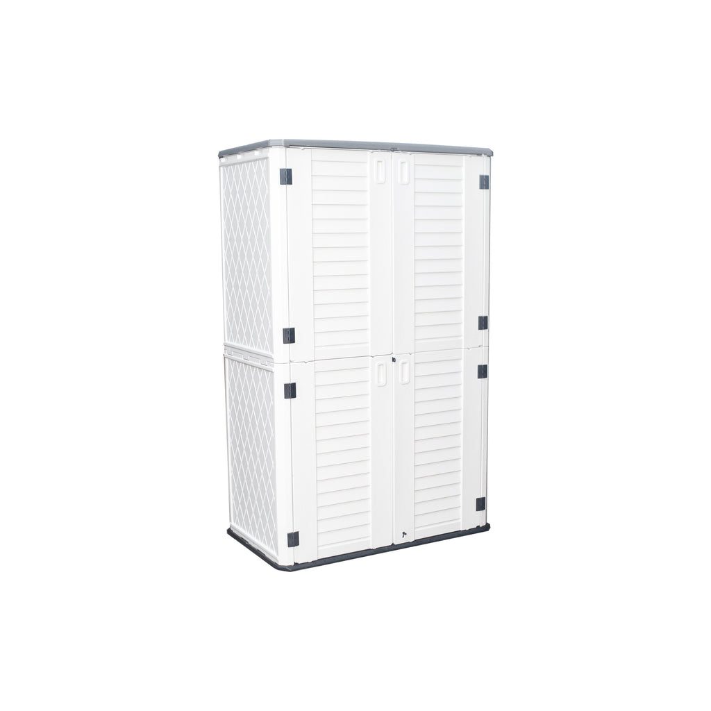 Horti Cubic 66 cu. ft. Outdoor Vertical Storage Shed