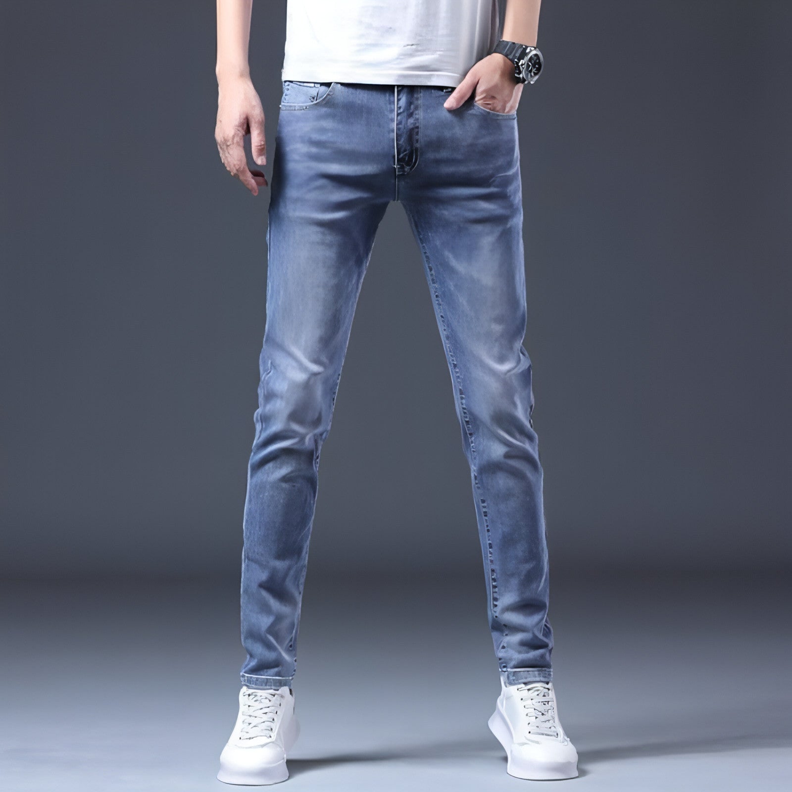 UrbanEase™ Blue Jeans Men