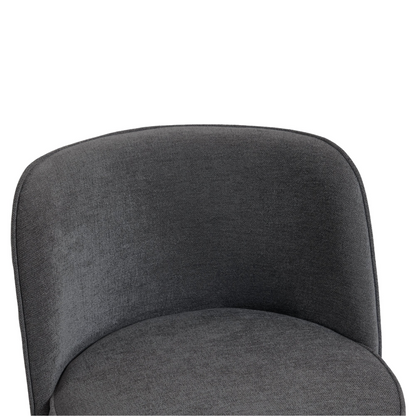 Modern barrel upholstered accent bar stools with backrests, stylish home seating by Start2Finish, featuring plush cushioning and sleek design.