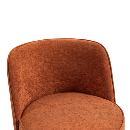 Start2Finish modern barrel upholstered accent bar stools with backrests, stylish home seating with plush cushions and sleek design.