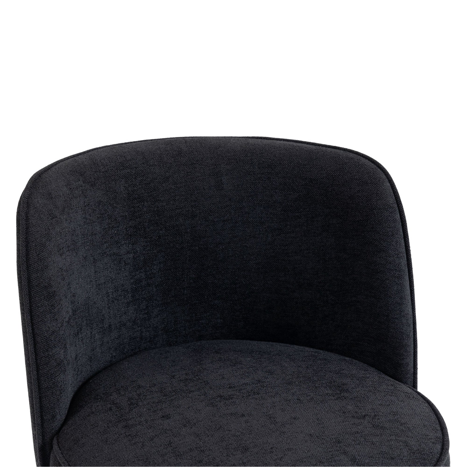 Modern barrel upholstered accent bar stools with backrests, stylish home seating by Start2Finish, featuring plush fabric and sleek design.