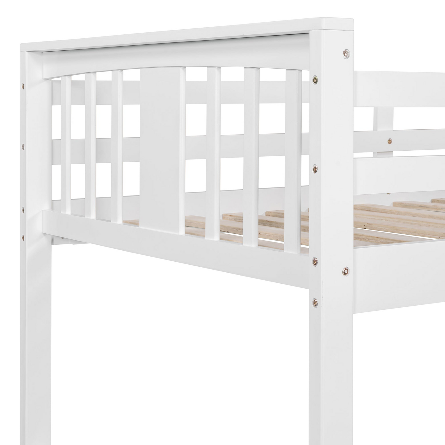 Start2Finish twin over twin bunk bed with ladder, featuring a space-saving modern design and durable construction.
