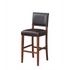 Black Brook Bar Stool by Start2Finish with a sleek metal frame and cushioned seat, ideal for home bars and kitchen counters.