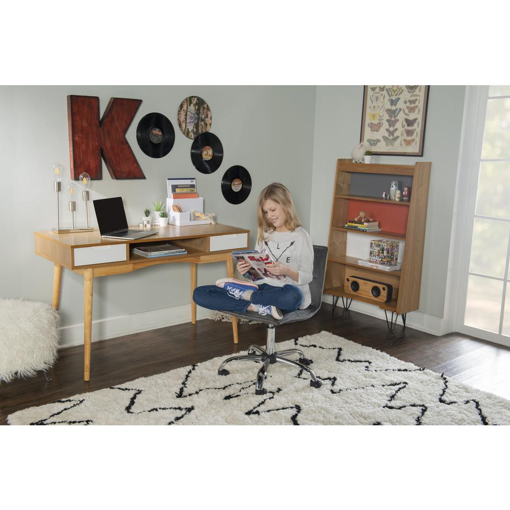 Start2Finish Perry Desk in a sleek, modern design with a spacious surface and sturdy wooden frame.