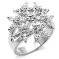 31820 High-Polished 925 Sterling Silver Ring with