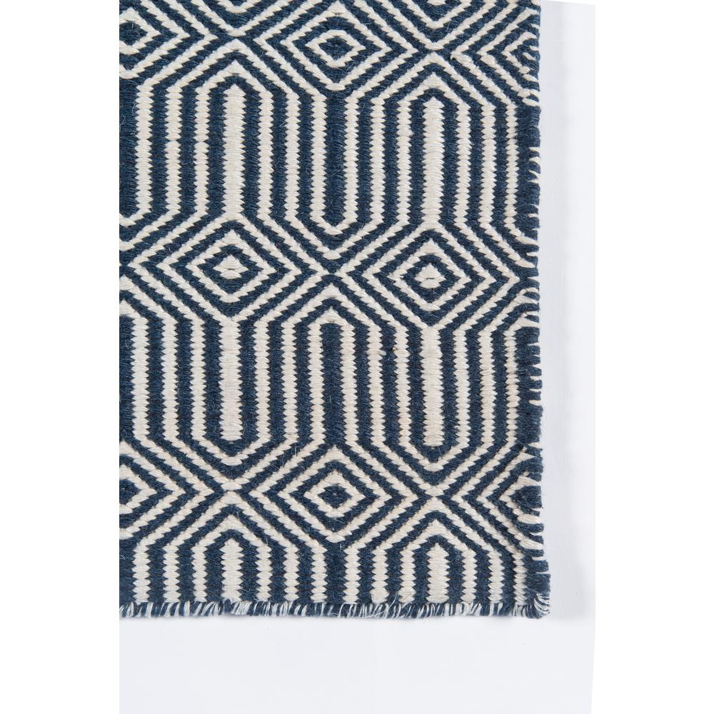 Contemporary navy rectangle area rug from Start2Finish, 5&
