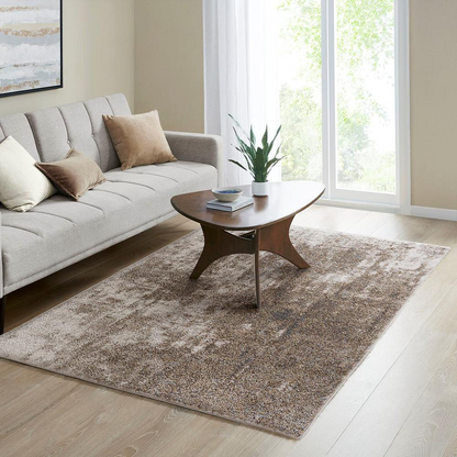 Start2Finish Cozy Shag Abstract Area Rug with plush texture and modern design, featuring soft, shaggy fibers in a stylish pattern.