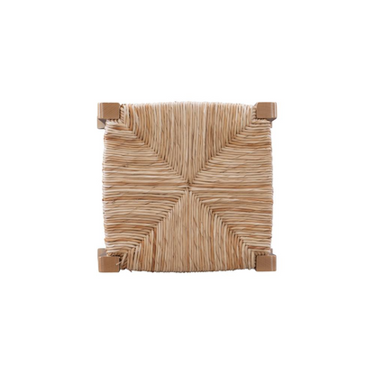 Set of 2 Gianna backless barstools by Start2Finish with natural wood finish, sleek design, and sturdy construction.