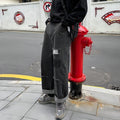 DenimDare™ Trousers Ripped Jeans Men Loose Straight Leg