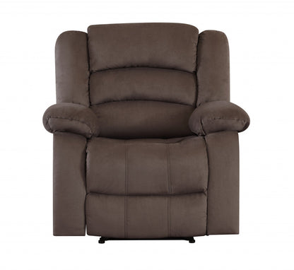 120inches Contemporary Brown Fabric Sofa Set