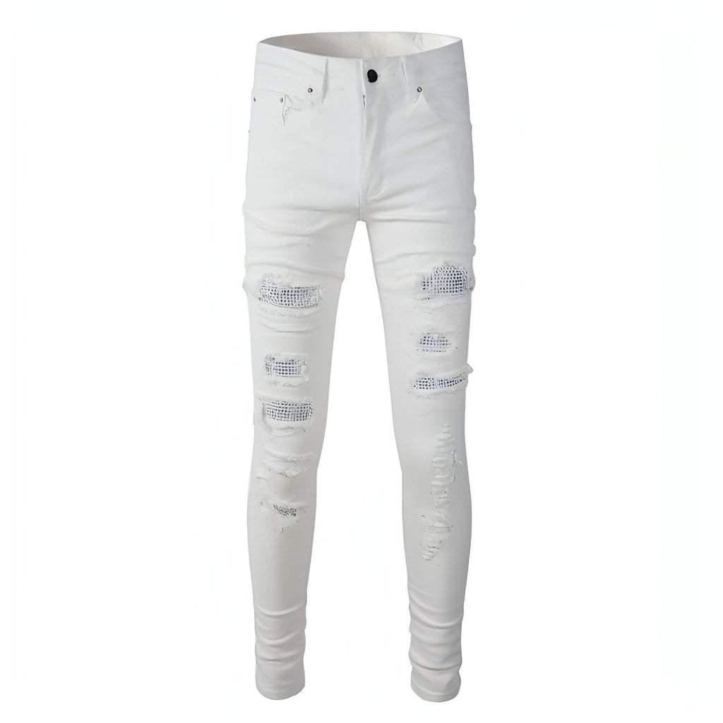 DenimDare™ Street Ripped Stretch Slim Jeans Women