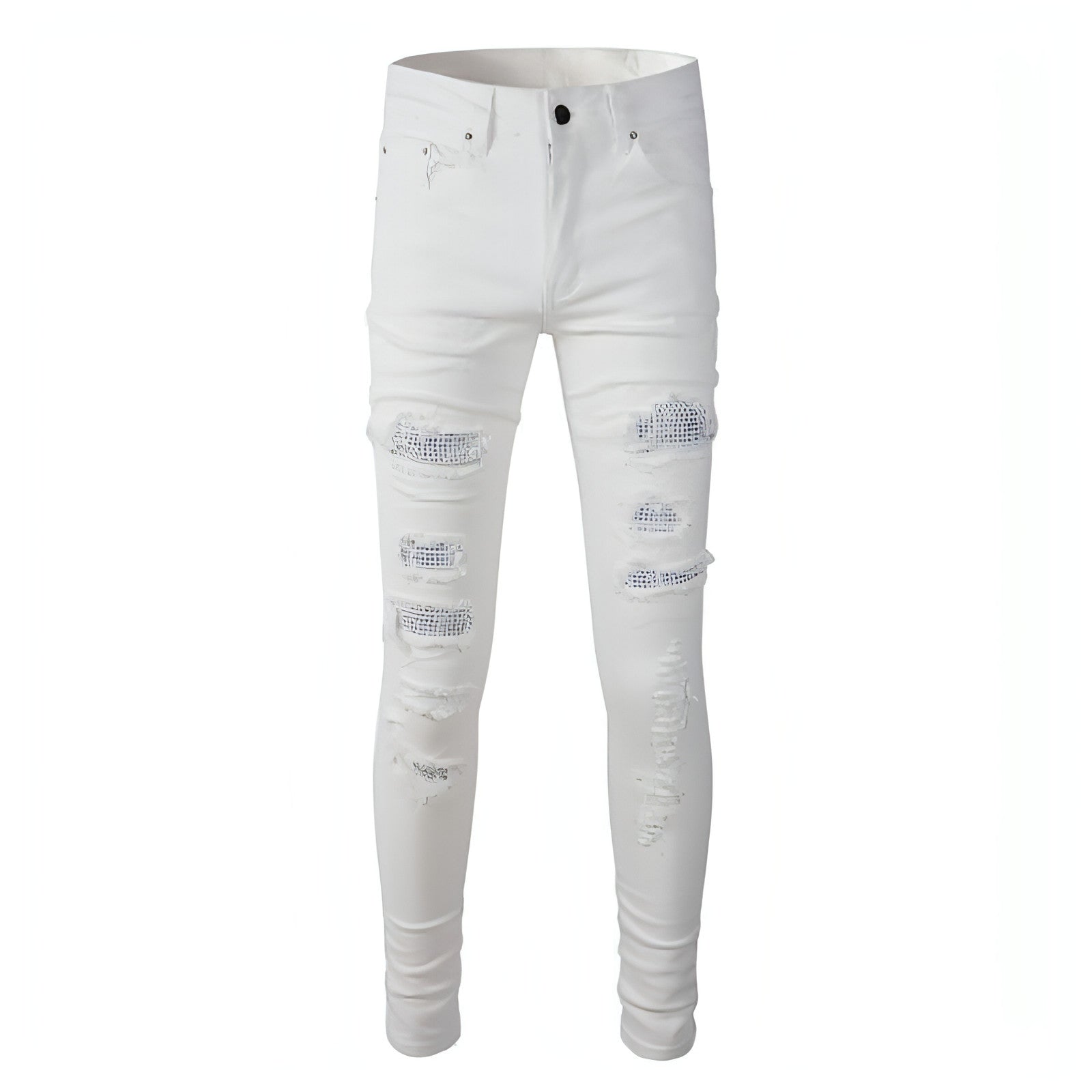 DenimDare™ Street Ripped Stretch Slim Jeans Women
