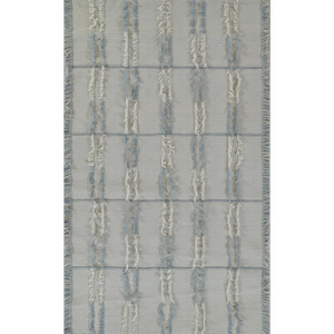 Contemporary Rectangle Area Rug, Blue, 3'6" X 5'6"