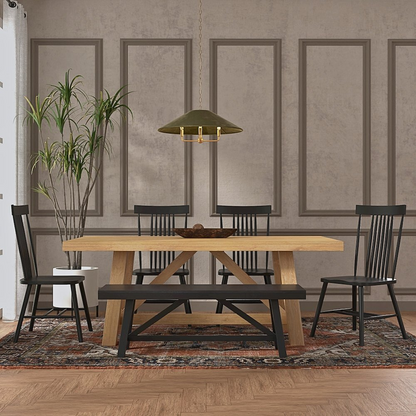 Black Eleanor Side Chair by Start2Finish with a sleek design and cushioned seat, perfect for modern dining or office spaces.