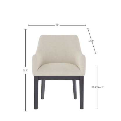 Set of two Reba Urban Side Chairs by Start2Finish, modern black chairs with sleek metal legs for dining or seating.