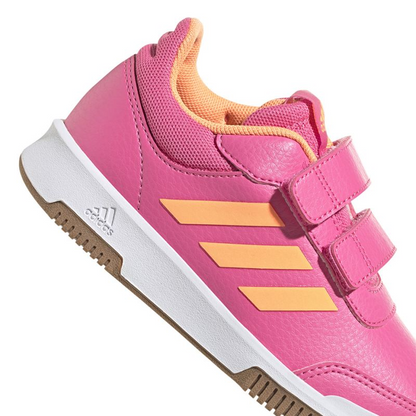 Start2Finish Adidas Tensaur Sport Jr training shoes with hook and loop straps, navy and white color, suitable for kids.