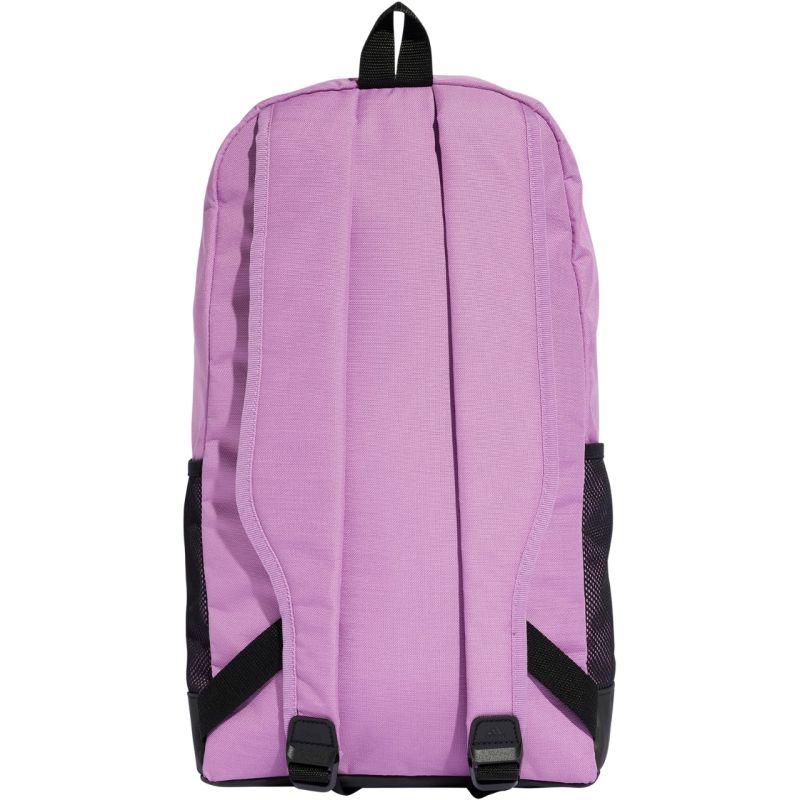 Start2Finish Adidas Essentials Linear IZ1902 backpack with adjustable straps, multiple compartments, and sleek black design.