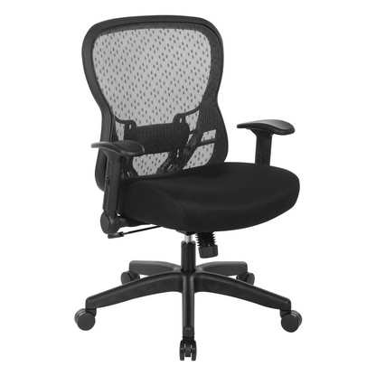Start2Finish Deluxe R2 SpaceGrid Back Chair with ergonomic design and breathable mesh back for comfortable seating.