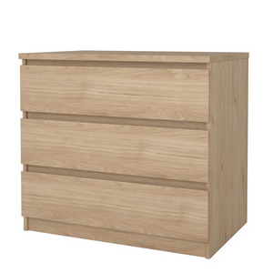 Scottsdale 3 Drawer Chest, Jackson Hickory