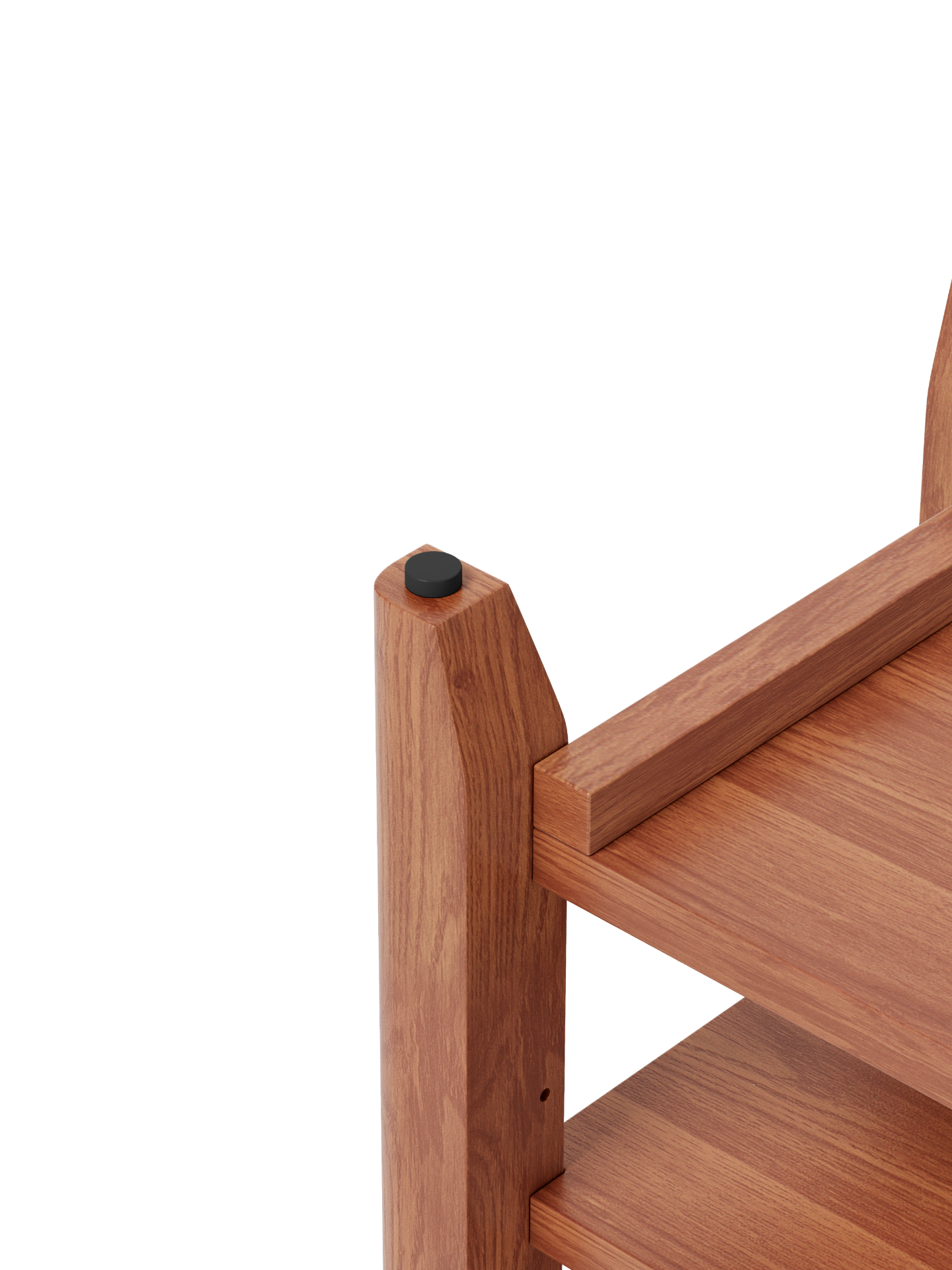 Rotating full-length wood mirror with coat rack and storage in walnut finish, available in 31.5" and 39.37" sizes for entryways and bedrooms.