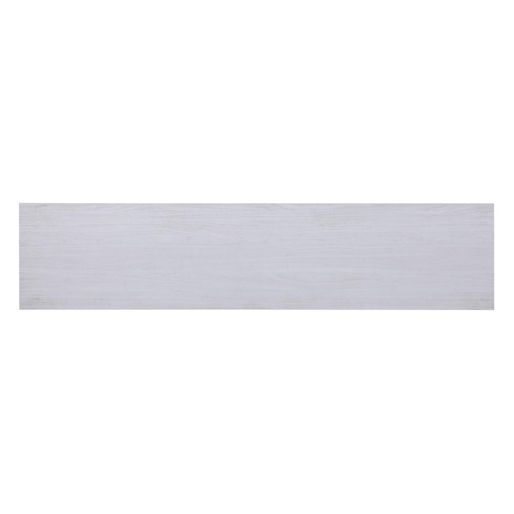 White walnut finish Summit 70-inch TV stand with fireplace, featuring multiple storage compartments and modern design.