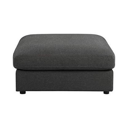 Serene charcoal modular sectional sofa by Start2Finish with plush upholstered cushions and contemporary design, shown in a living room setting.