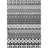 Start2Finish Chantille ACN726 black 9x12 rug with soft, plush texture and modern design, suitable for living rooms or bedrooms.
