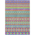 Start2Finish Chantille ACN726 pink 9x12 rug with intricate pattern, soft texture, and vibrant color for stylish home decor.
