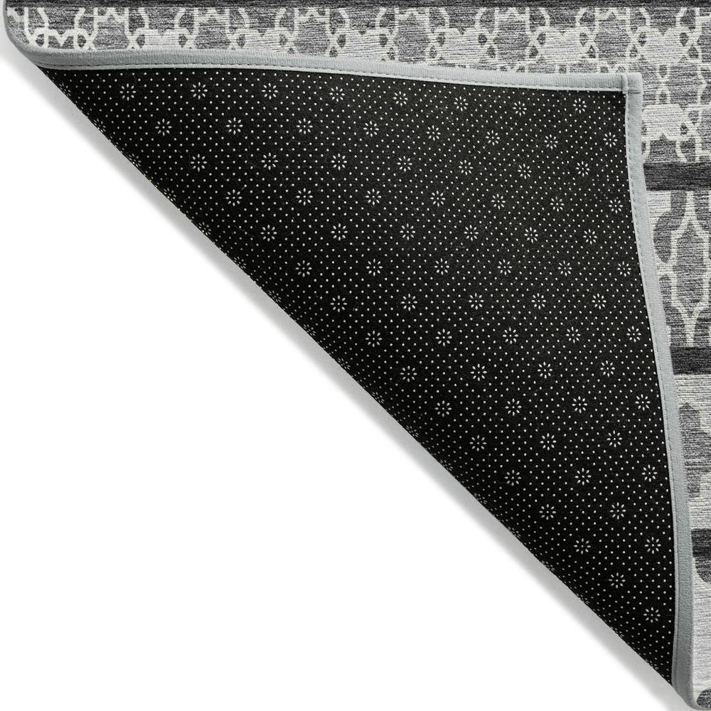 Gray Chantille ACN726 8x10 rug by Start2Finish featuring intricate patterns and soft texture on a neutral background.