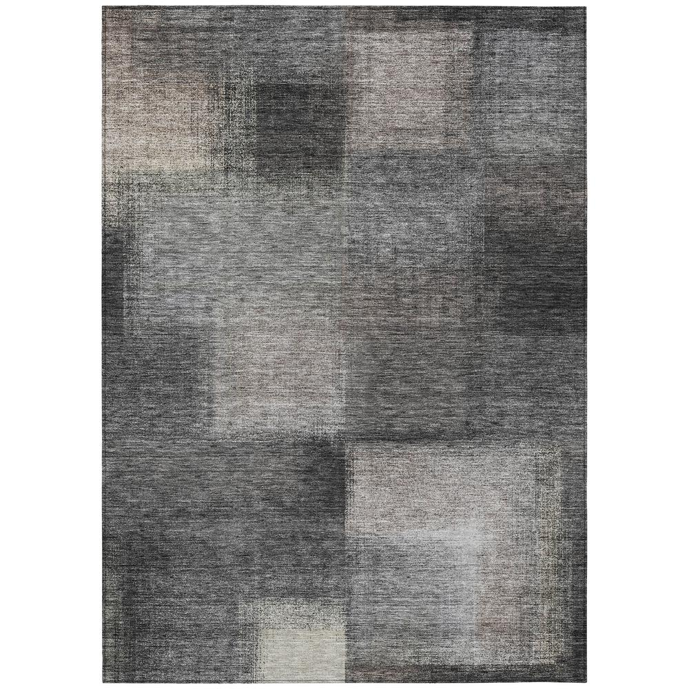 Gray Chantille ACN742 10x14 rug by Start2Finish featuring soft, plush fabric and a modern geometric pattern.