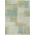 Start2Finish Chantille ACN742 green 10x14 rug with intricate pattern on soft fabric, suitable for living room or bedroom decor.