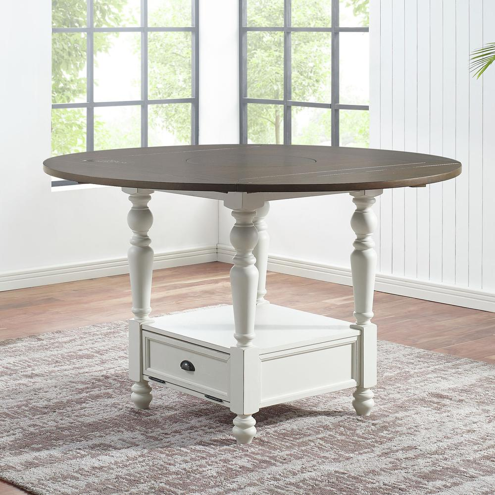 Joanna 7-piece counter dining set by Start2Finish with a wooden table and matching chairs for casual dining space.