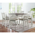 Start2Finish Joanna 9-piece counter dining set with table and matching chairs, perfect for casual kitchen or bar area dining.