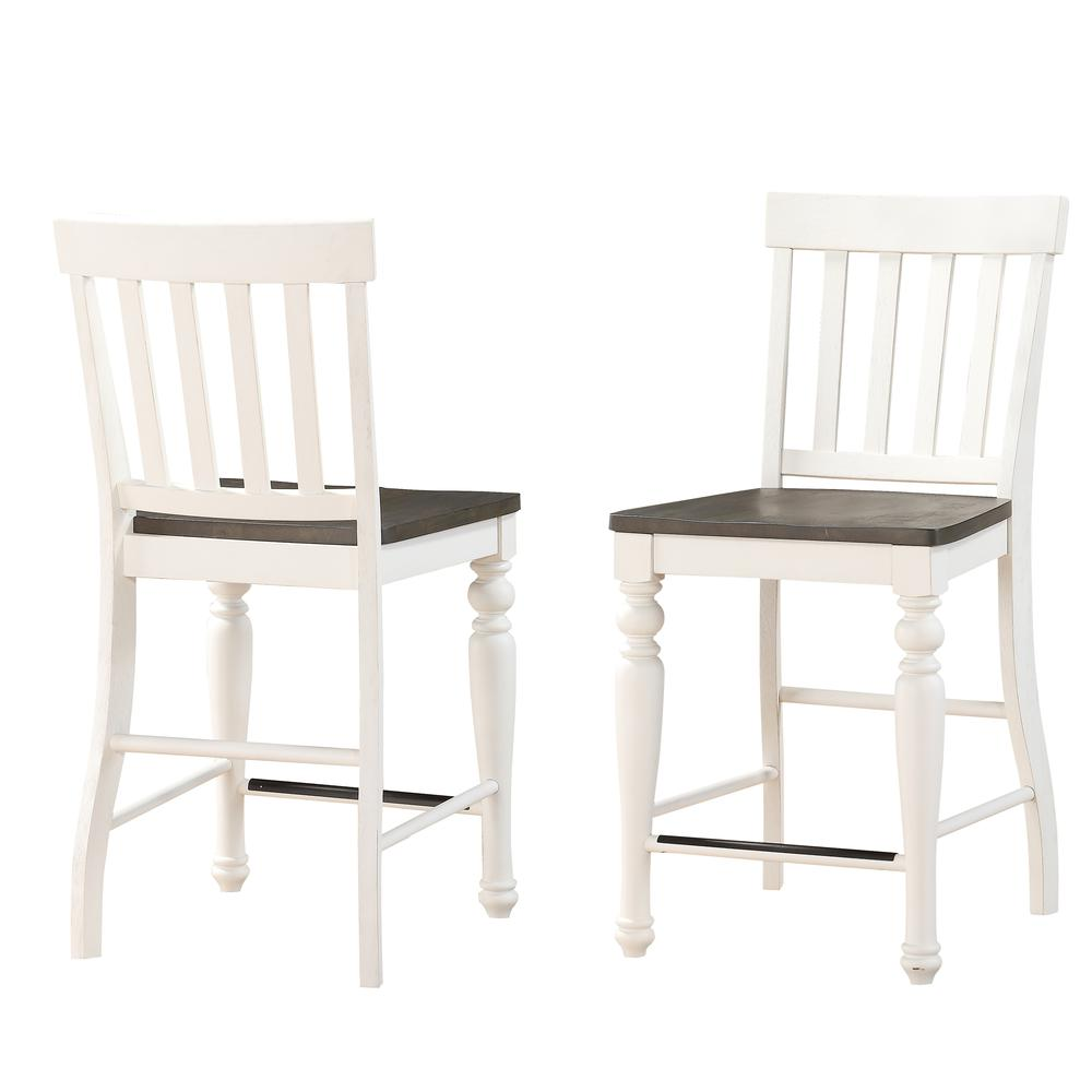 Joanna 9-piece counter dining set by Start2Finish with wooden table and matching chairs, ideal for kitchen or breakfast area.