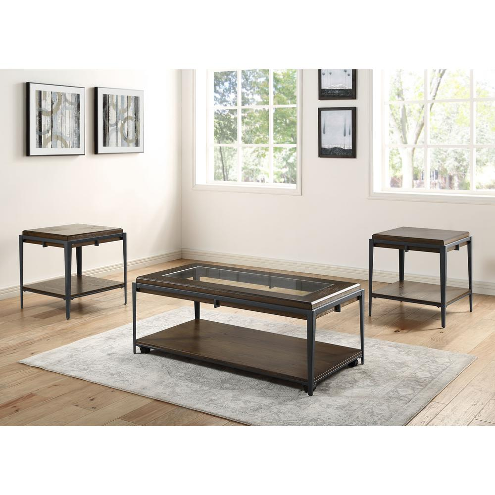 Start2Finish Waco 3-Piece Occasional Set with stylish tables and chairs in a modern design, perfect for living or lounge areas.