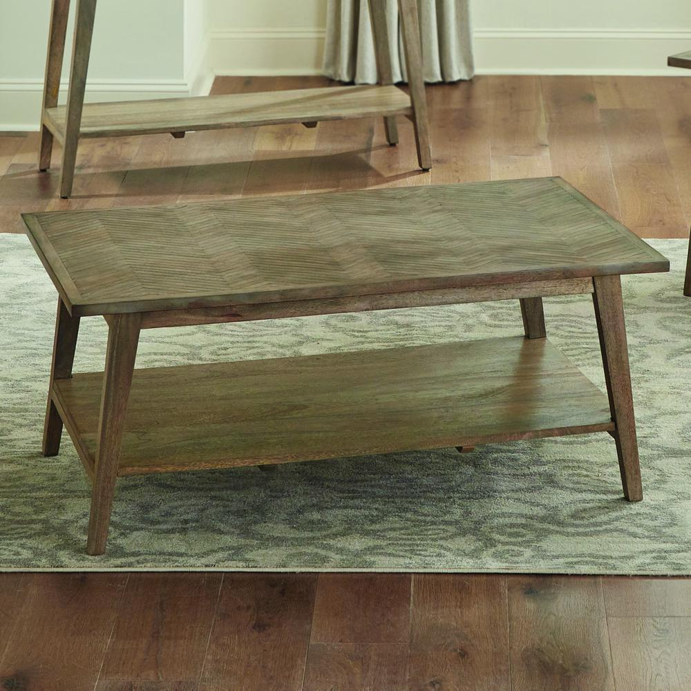 Start2Finish Milani Rectangle Cocktail Table with a sleek modern design, featuring a smooth surface and sturdy legs.