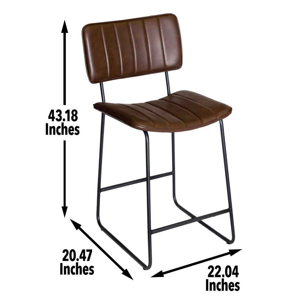 Start2Finish Tribeca Barstool with wooden legs and upholstered seat, showcasing modern design and comfortable seating.