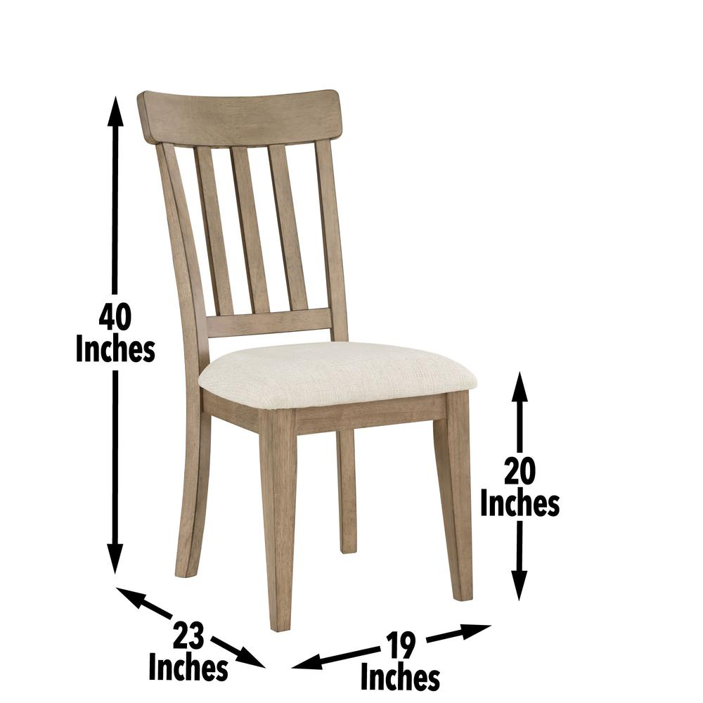 Start2Finish Napa Side Chair in sand color with a modern design, featuring a sleek wooden frame and cushioned seat.