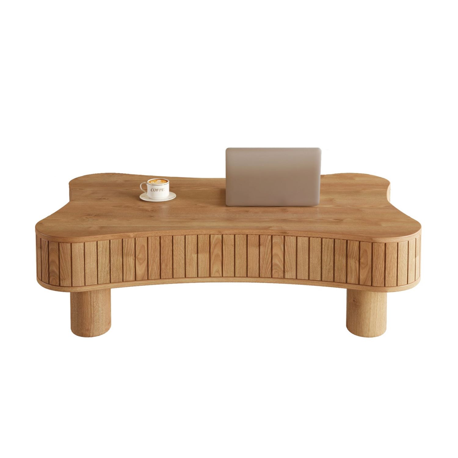Light brown MDF and black metal coffee table with lift-top storage, ideal for living rooms, by Start2Finish.